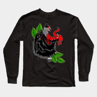 Demonic Wolf Long Sleeve T-Shirt